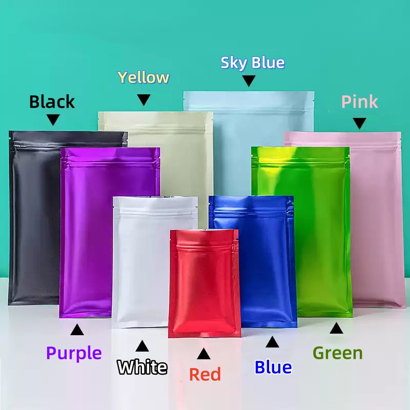100 Buah Kantong Zip Lock Foil - Ziploc Food Storage ulasan dan harga