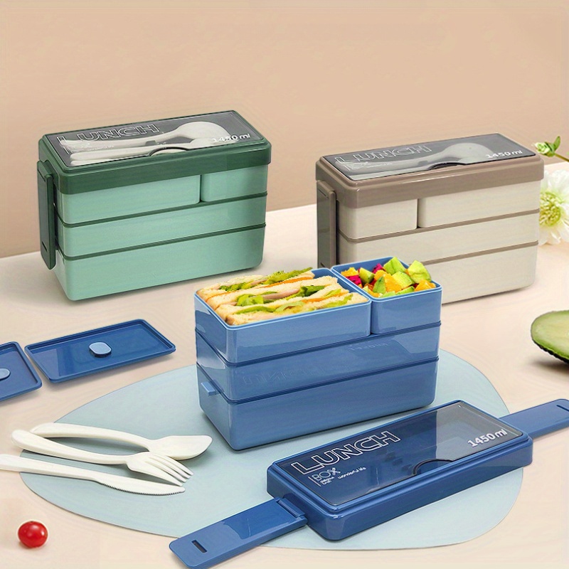 Kotak makan siang Bento 1450ML - Food Storage Drawer Organizer ulasan dan harga