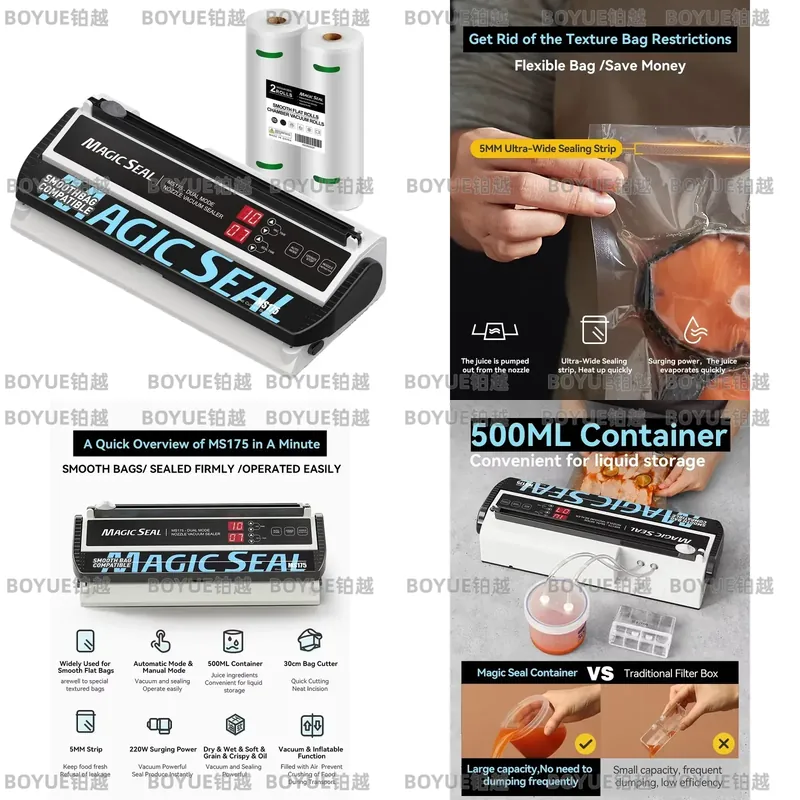 Mesin Pengemas Vakum Otomatis  - Food Storage Mylar Bags ulasan dan harga