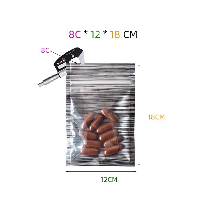 2000 Buah/Lot 4 Ukuran Tas Pak - Food Storage Mylar Bags ulasan dan harga