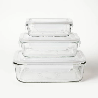 6pc (Set isi 3) Wadah Penyimpa - Food Storage Freezer Containers ulasan dan harga