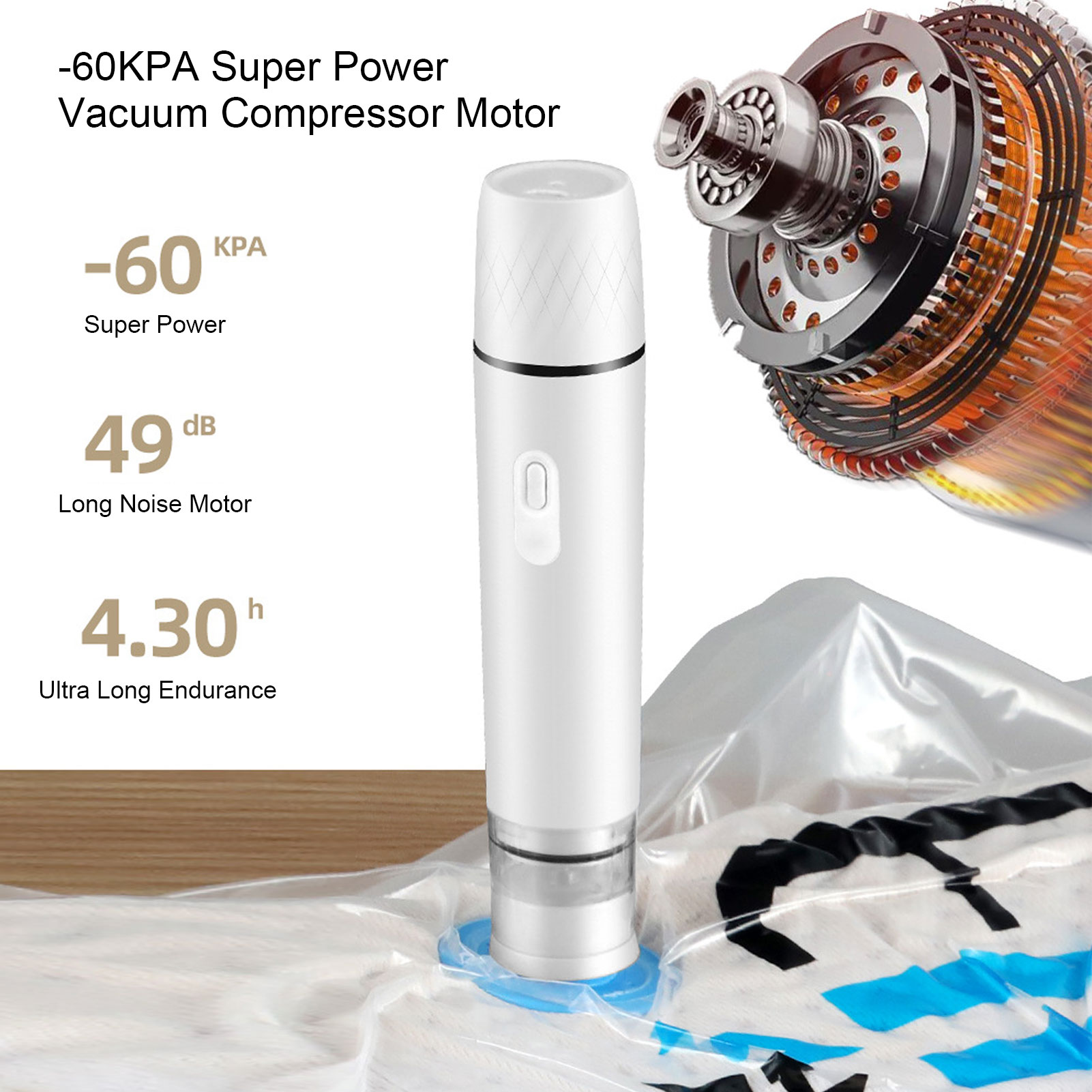Pompa Udara Listrik Penyegel V - Food Storage Vacuum Pump ulasan dan harga