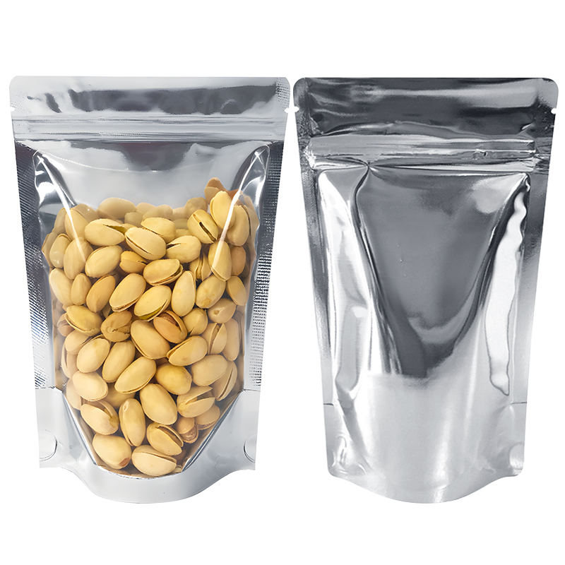 100 pcs Kantong Stand Up denga - Food Storage Bags Zip Lock Pouch ulasan dan harga