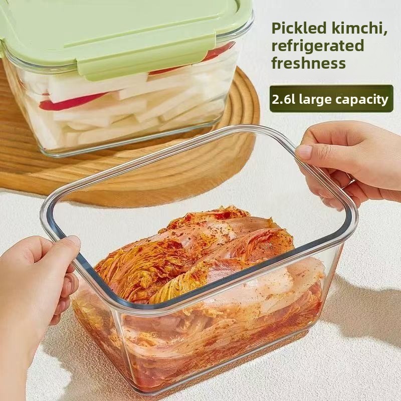 Wadah Penyimpanan Makanan Kaca - Food Storage Box Large ulasan dan harga