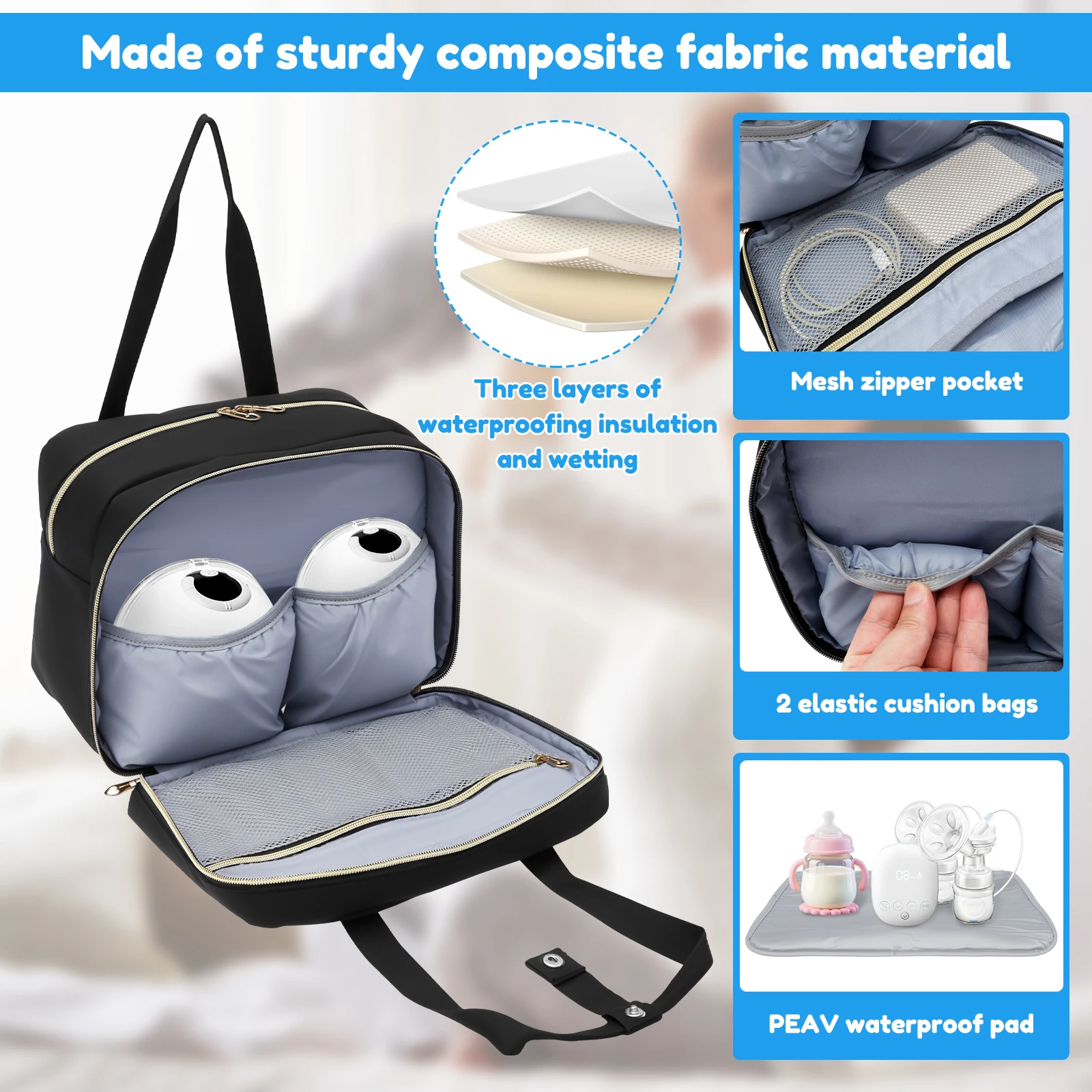 Tas Penyimpanan Pompa ASI deng - Food Storage For Baby ulasan dan harga