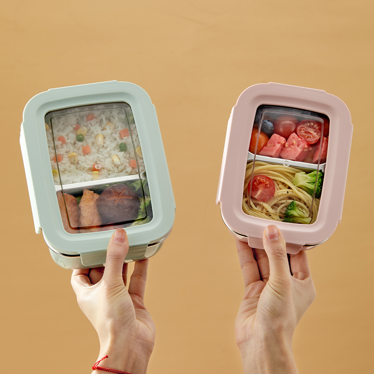 Kotak Makan Siang Kompartemen  - Food Storage Drawer Organizer ulasan dan harga