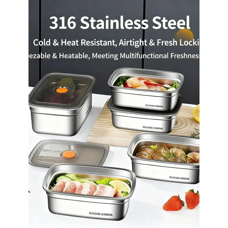 Kotak Bento Tahan Bocor Berkap - Food Storage Freezer Containers ulasan dan harga
