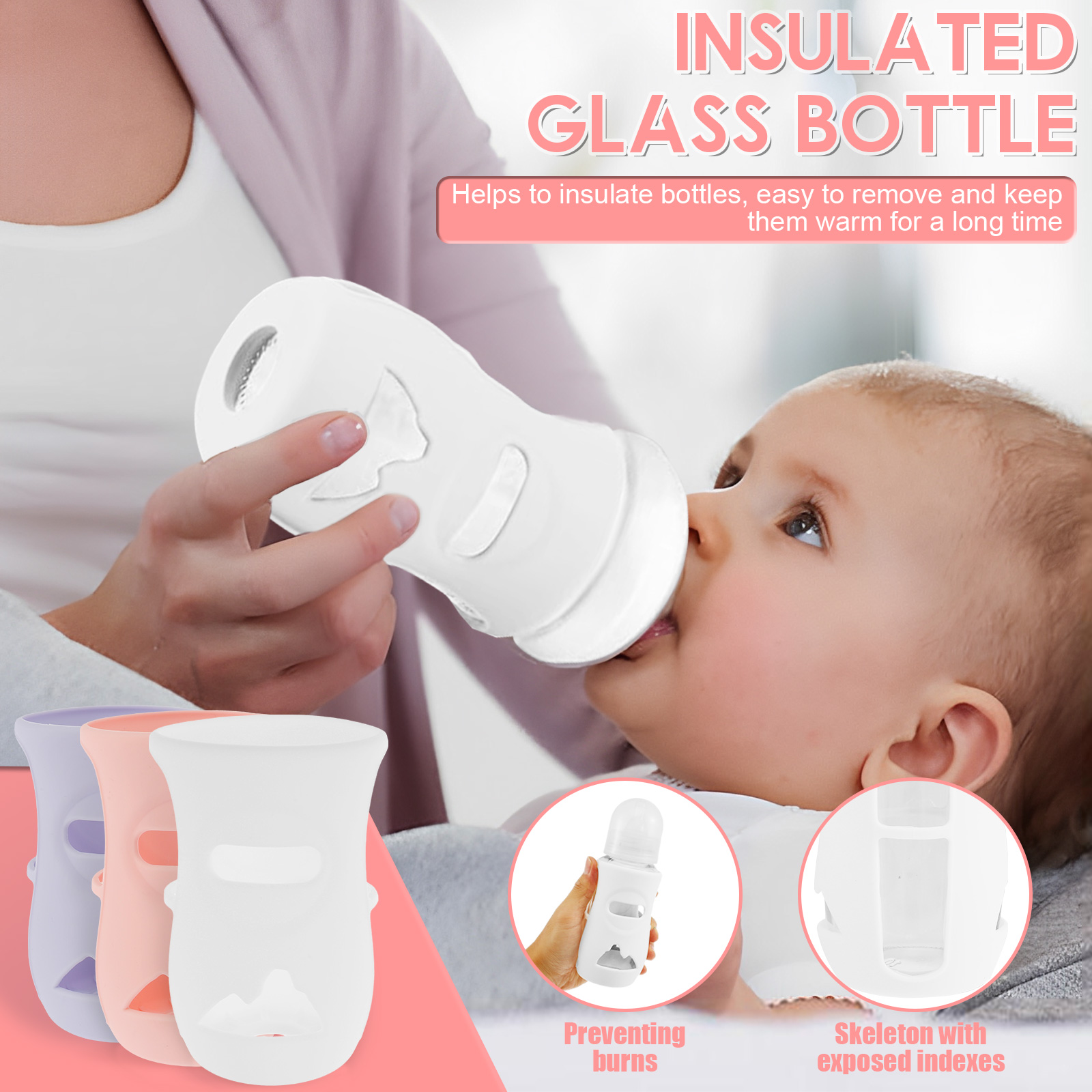 Penutup botol silikon lengan b - Food Storage For Baby ulasan dan harga
