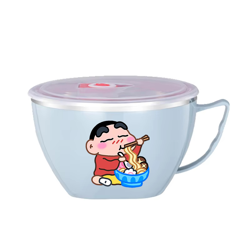 Mangkuk Mie Crayon Shin-chan M - Food Storage Room ulasan dan harga