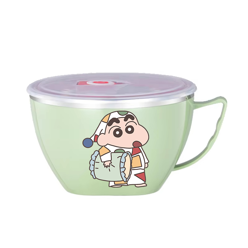 Mangkuk Mie Crayon Shin-chan M - Food Storage Room ulasan dan harga