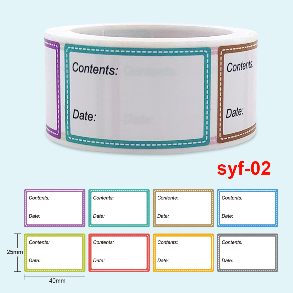 Penyimpanan katalog tanggal am - Food Storage Labels ulasan dan harga