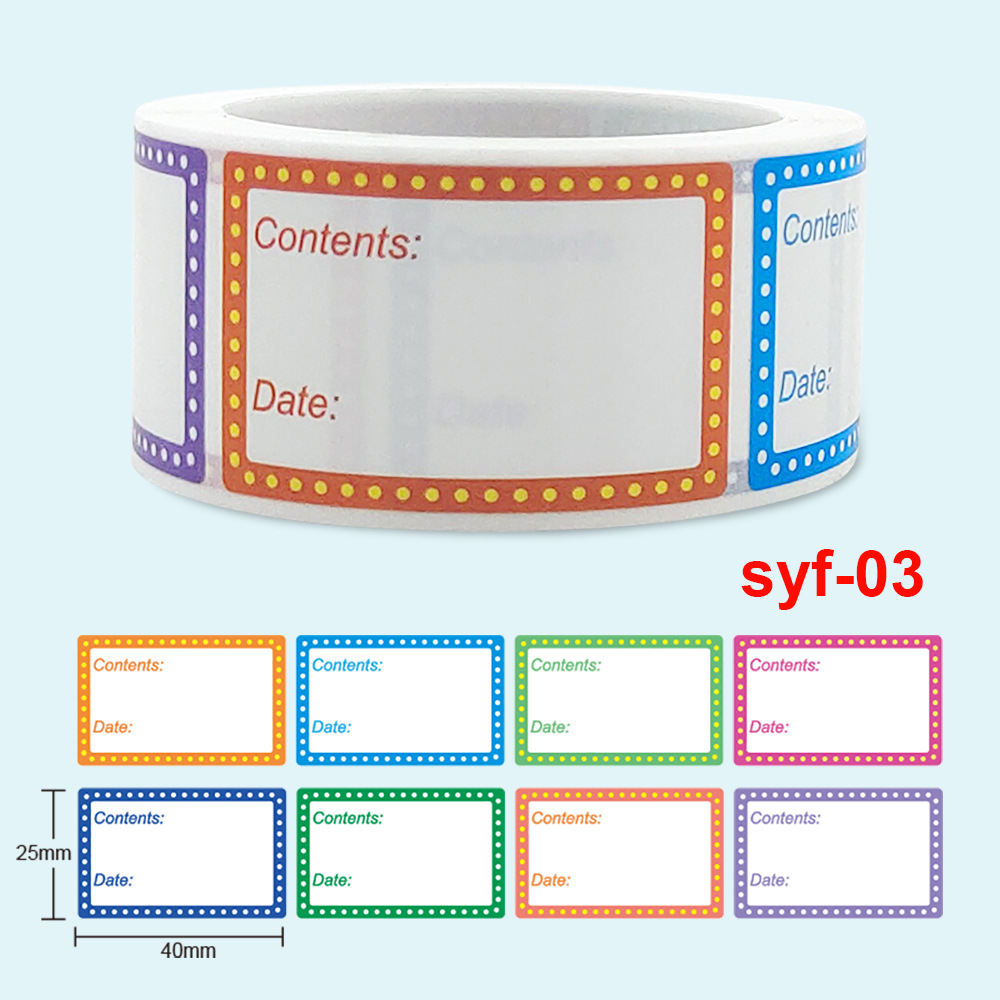 Penyimpanan katalog tanggal am - Food Storage Labels ulasan dan harga