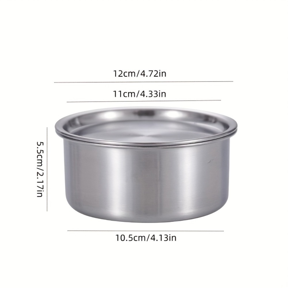 Mangkuk Ramekin Stainless Stee - Food Storage Metal Box ulasan dan harga