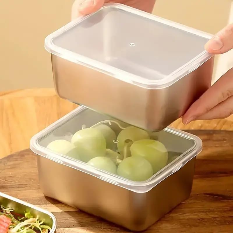 Wadah Penyimpanan Makanan dari - Food Storage Metal Box ulasan dan harga