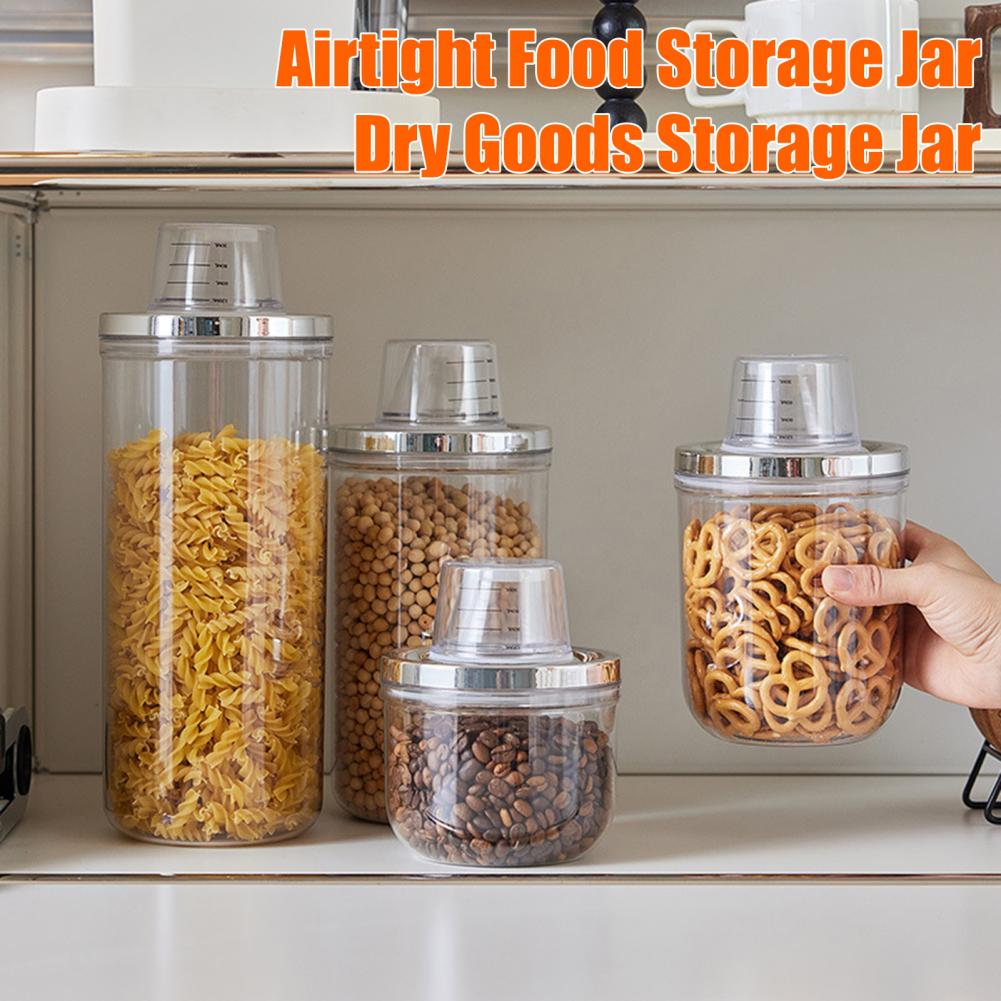 Stoples Kedap Udara 900/1400/2 - Airtight Cereal Jar ulasan dan harga