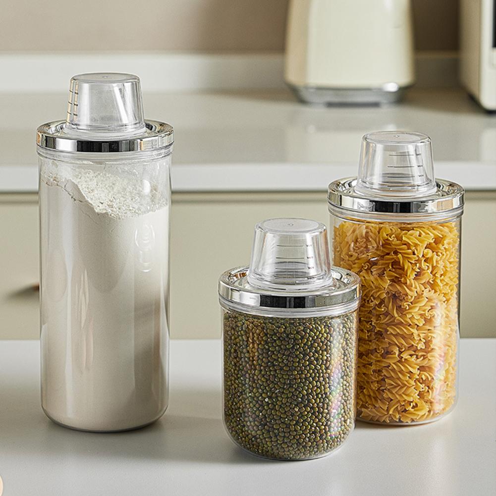 Stoples Kedap Udara 900/1400/2 - Airtight Cereal Jar ulasan dan harga
