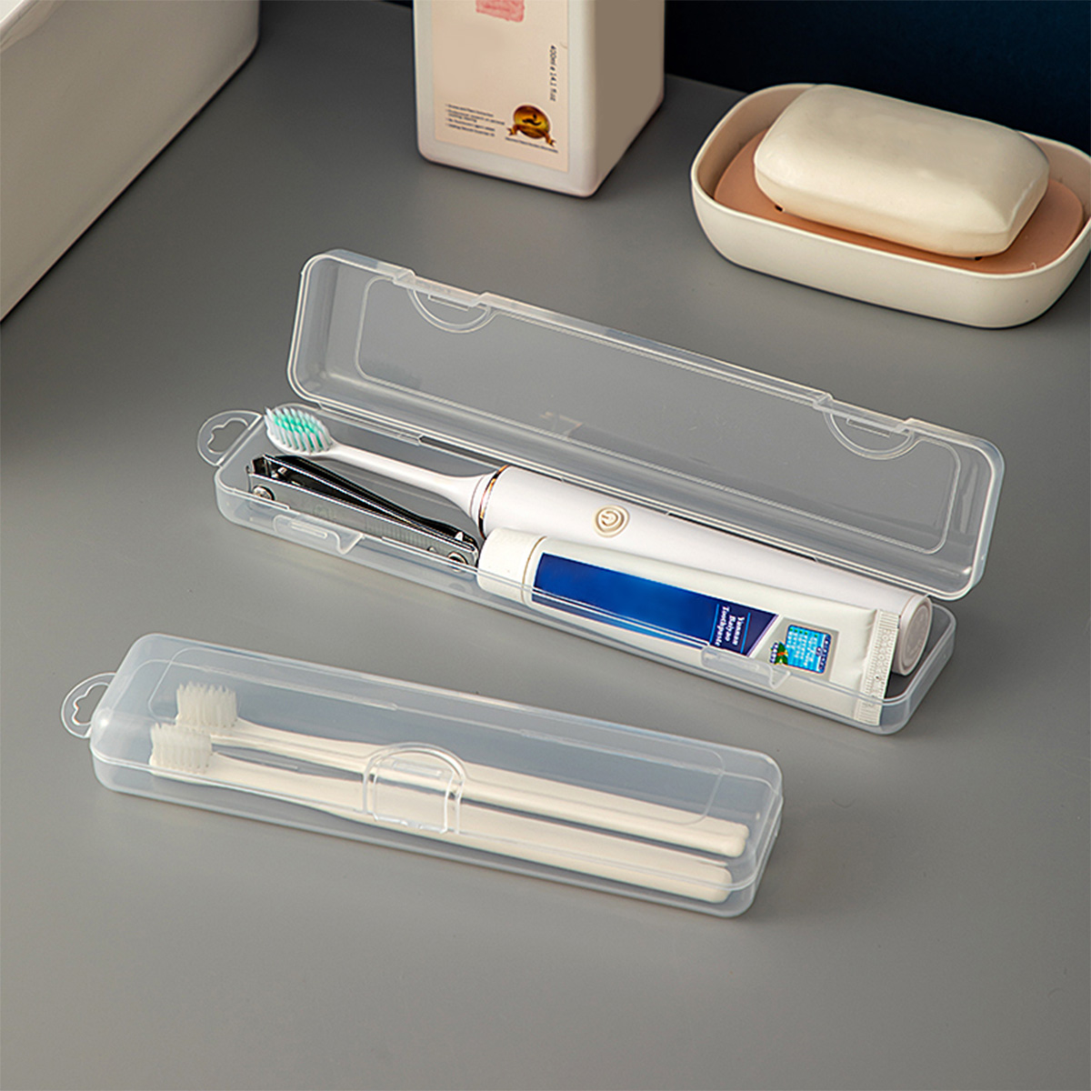 WORTHBUY Kotak sikat gigi tran - Food Storage Drawer Organizer ulasan dan harga
