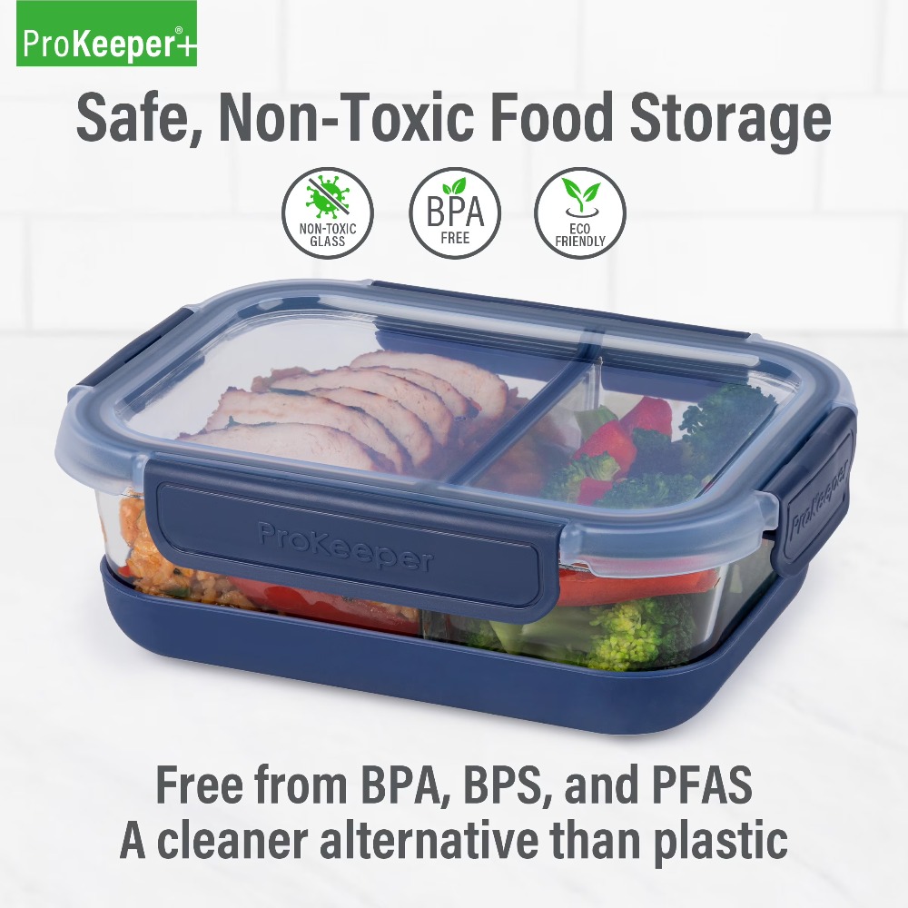 Wadah Makan Kaca Borosilikat P - Food Storage Non Toxic ulasan dan harga