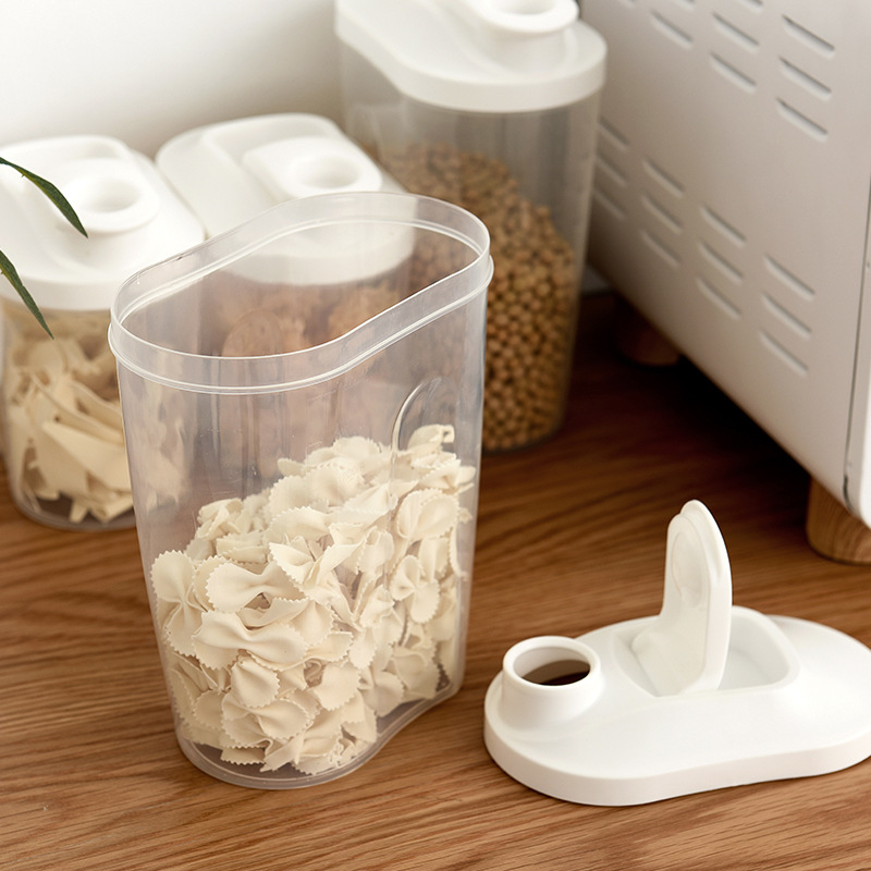 Toples Penyimpanan Biji-bijian - Airtight Cereal Jar ulasan dan harga