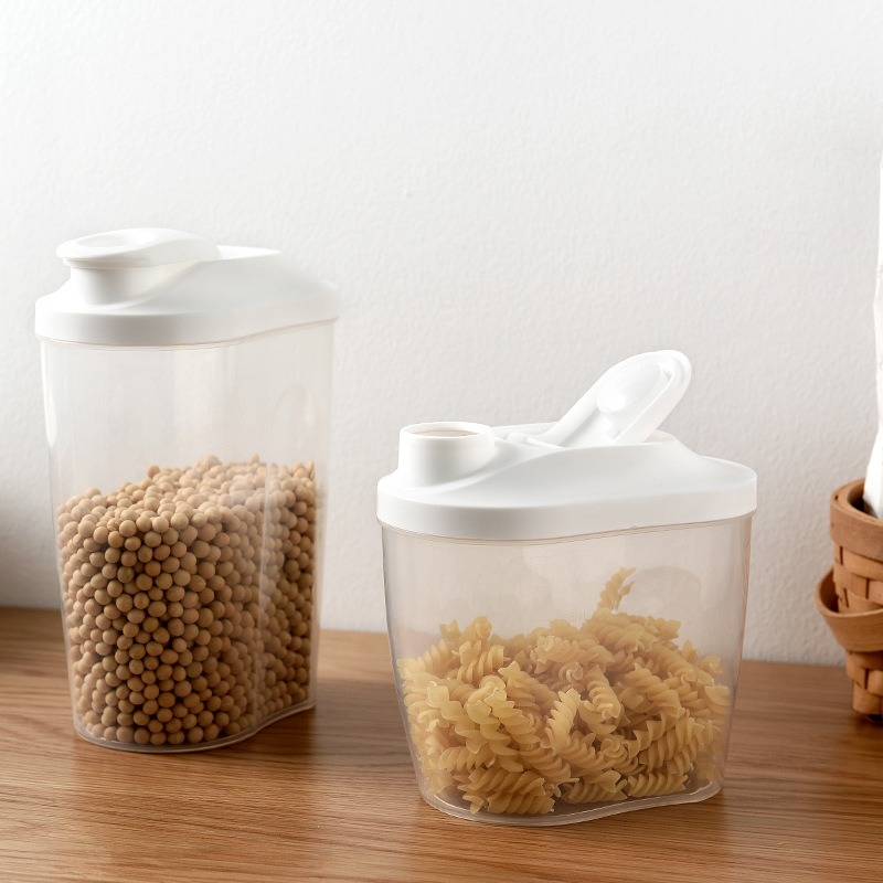 Toples Penyimpanan Biji-bijian - Airtight Cereal Jar ulasan dan harga