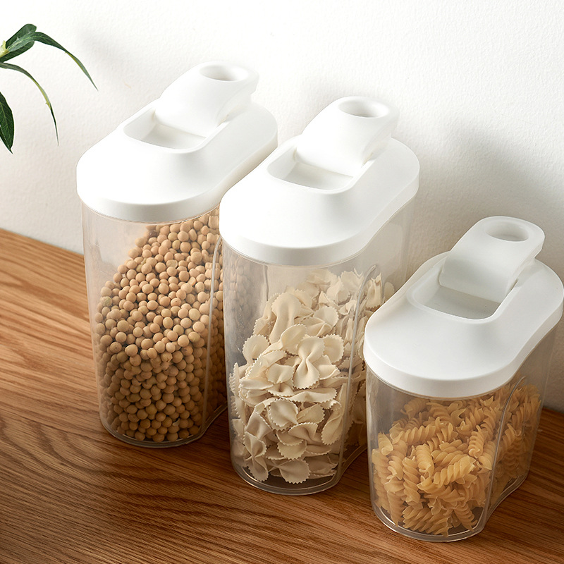 Toples Penyimpanan Biji-bijian - Airtight Cereal Jar ulasan dan harga