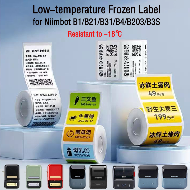 NIIMBOT B1/B2/B21/B31/B4/B203/ - Food Storage Labels ulasan dan harga