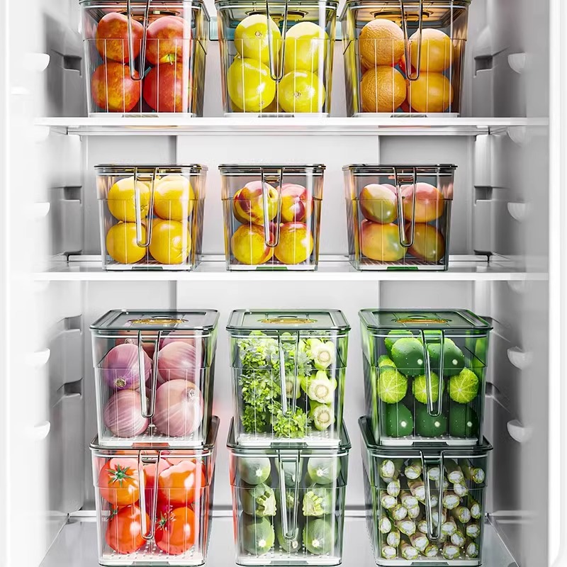 Kotak penyimpanan kulkas, telu - Food Storage Freezer Containers ulasan dan harga