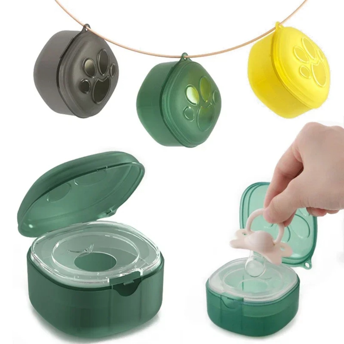 Kotak Dot Silikon Aman untuk M - Food Storage For Baby ulasan dan harga