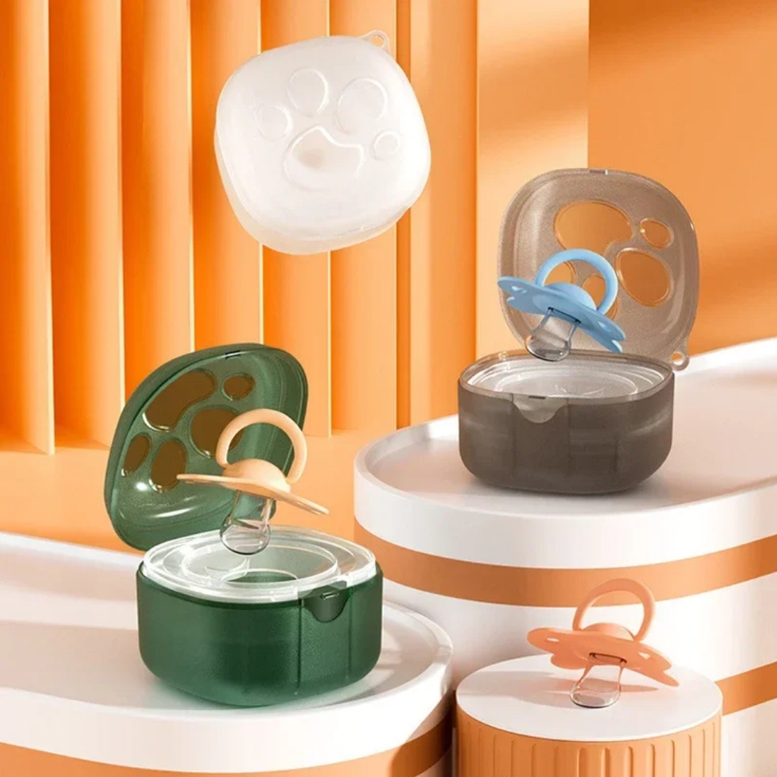 Kotak Dot Silikon Aman untuk M - Food Storage For Baby ulasan dan harga