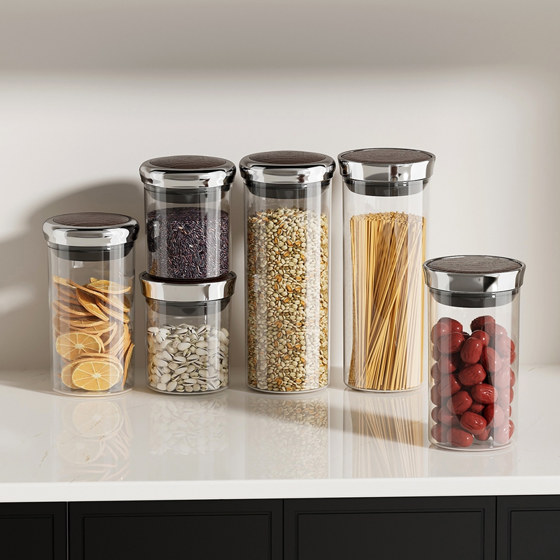 Wadah Sereal Uforu Food Grade, - Airtight Cereal Jar ulasan dan harga