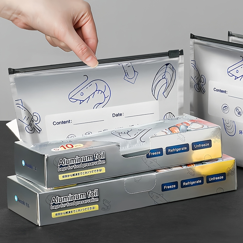 Kantong berisi 10 Kantong Peny - Food Storage Bags Zip Lock Pouch ulasan dan harga
