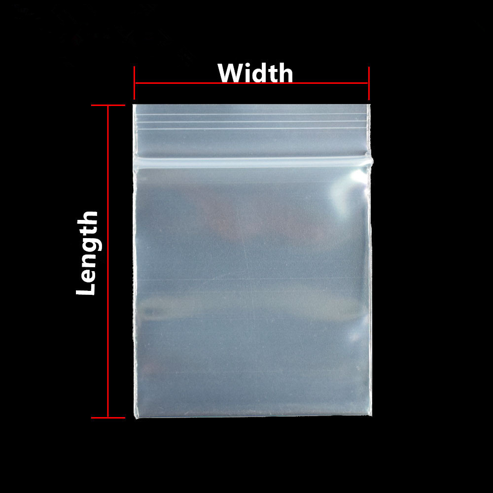 100 Buah Tas Kunci Zip PE Tran - Ziploc Food Storage ulasan dan harga