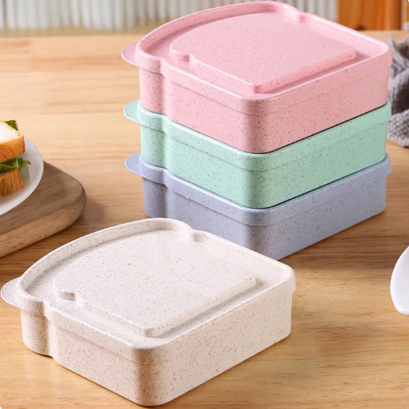 1/4 Buah Kotak Sandwich Bento  - Food Storage Drawer Organizer ulasan dan harga