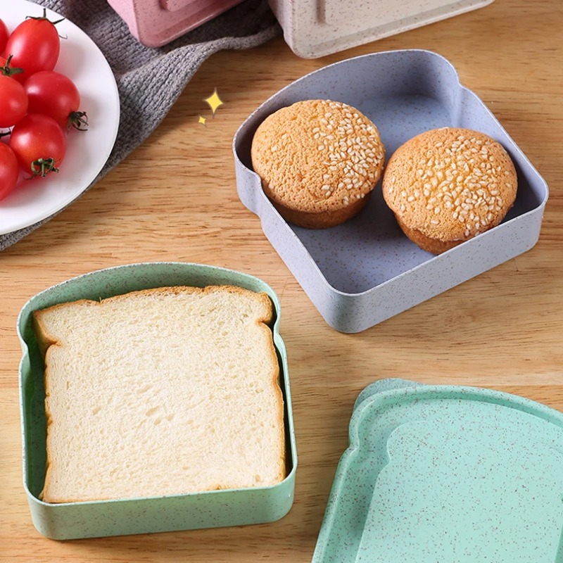 1/4 Buah Kotak Sandwich Bento  - Food Storage Drawer Organizer ulasan dan harga