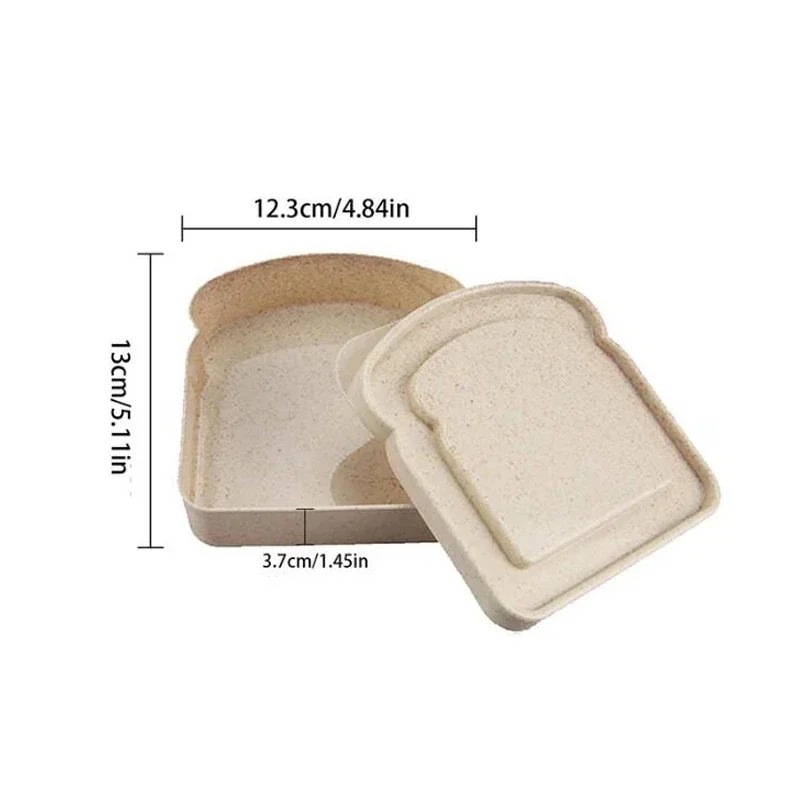 1/4 Buah Kotak Sandwich Bento  - Food Storage Drawer Organizer ulasan dan harga