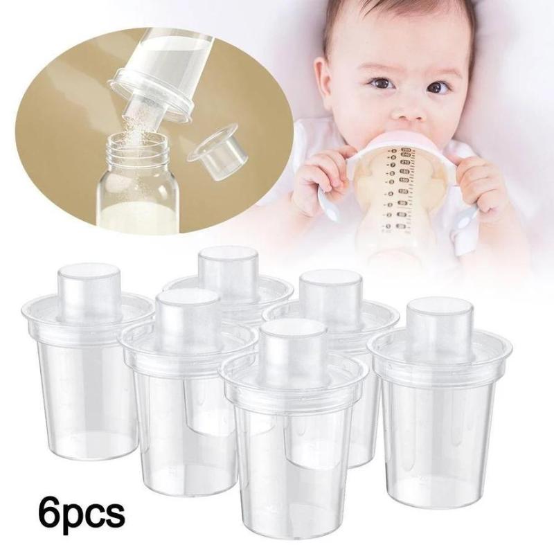 6PPC 80ML Dispenser Susu Bubuk - Food Storage For Baby ulasan dan harga