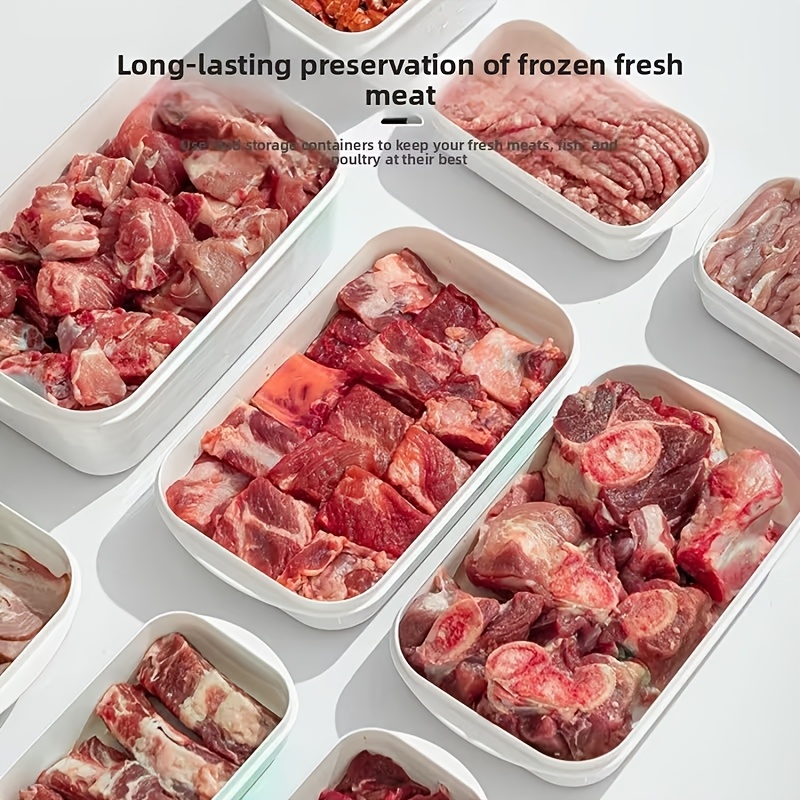 10 Buah Set Kotak Penyimpanan  - Food Storage Freezer Containers ulasan dan harga