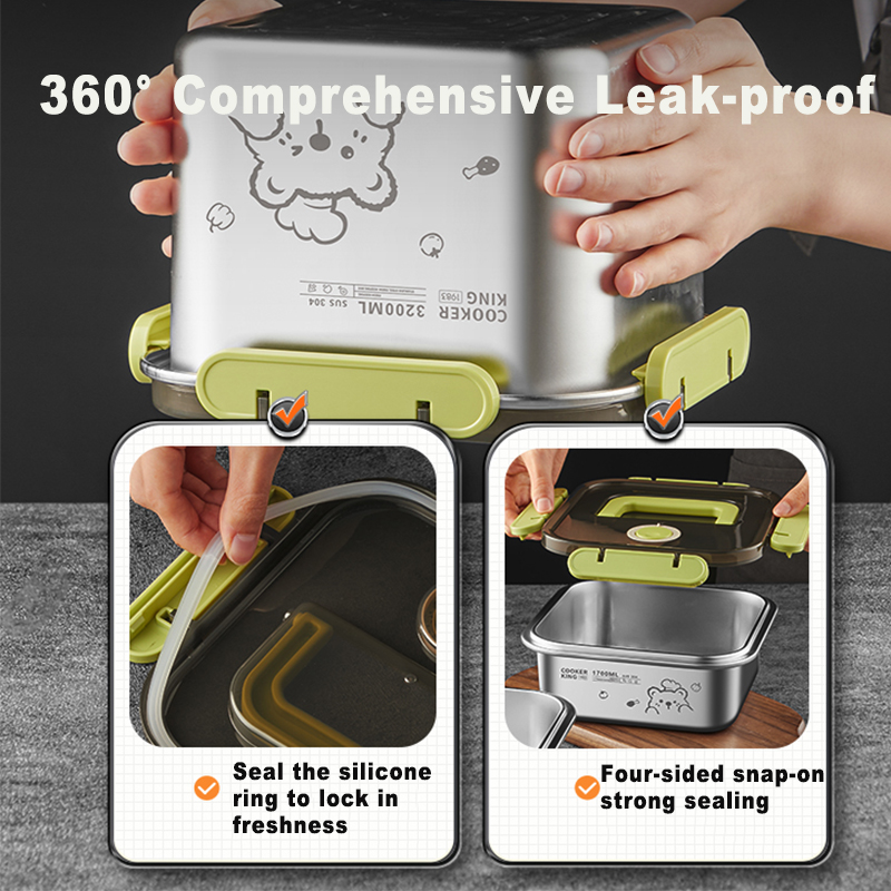 COOKER KING 420Ml-6200Ml Wadah - Food Storage Box Large ulasan dan harga