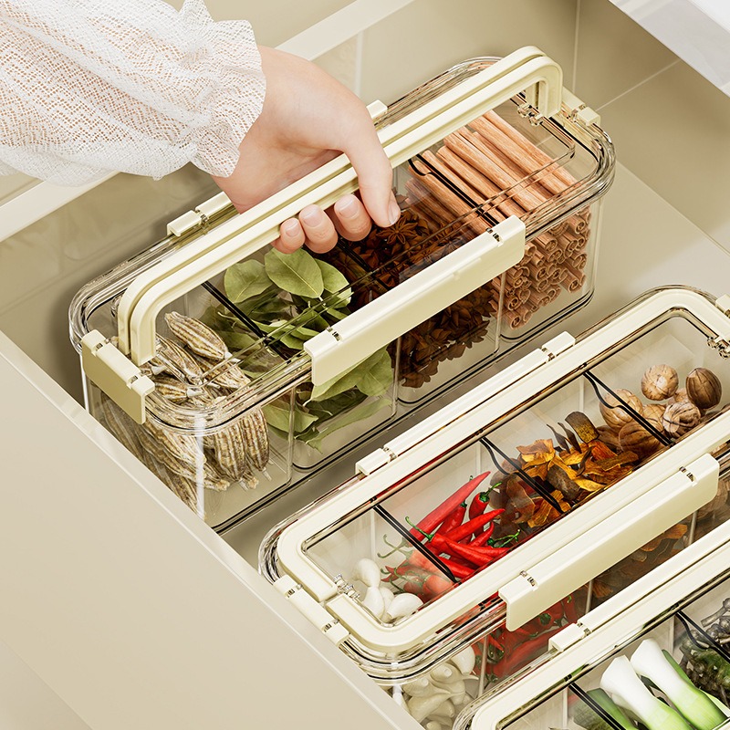 Kotak Penyimpanan Bumbu Portab - Food Storage Box Large ulasan dan harga