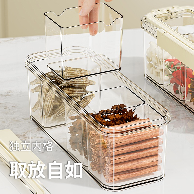 Kotak Penyimpanan Bumbu Portab - Food Storage Box Large ulasan dan harga
