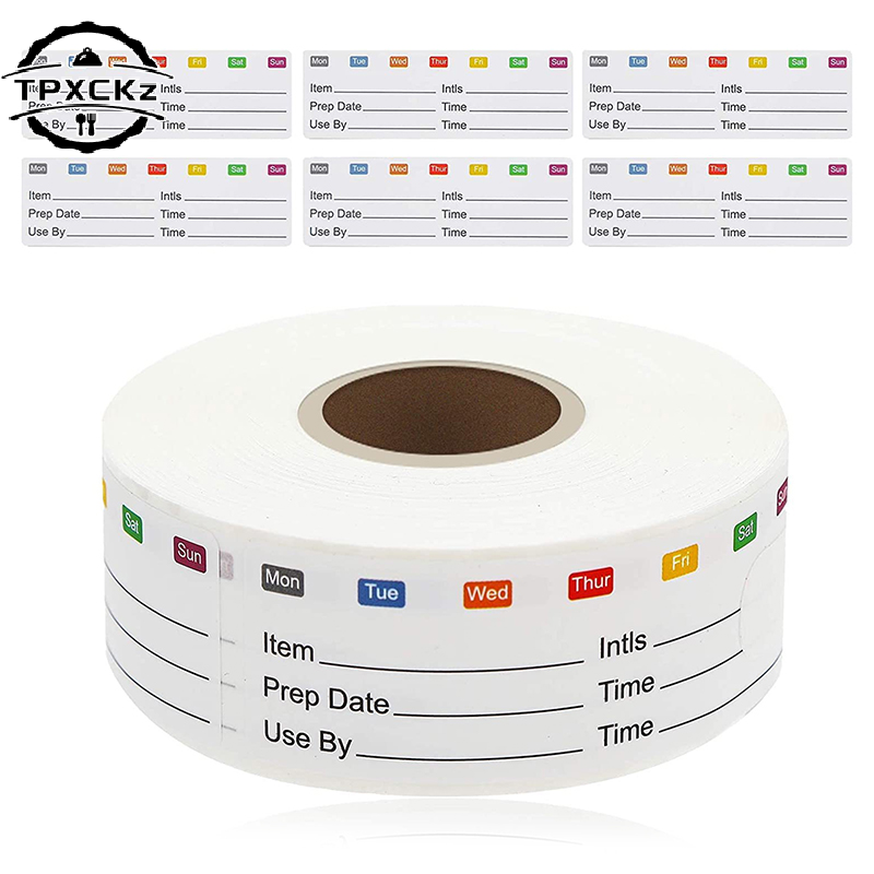 Label Stiker Makanan Tanggal D - Food Storage Expiration Dates ulasan dan harga