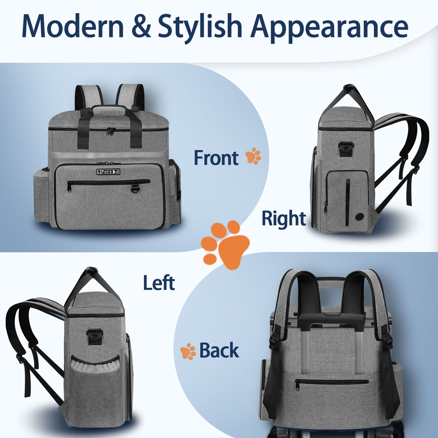 Petskd tas organiser anjing lu - Food Storage Zipper ulasan dan harga