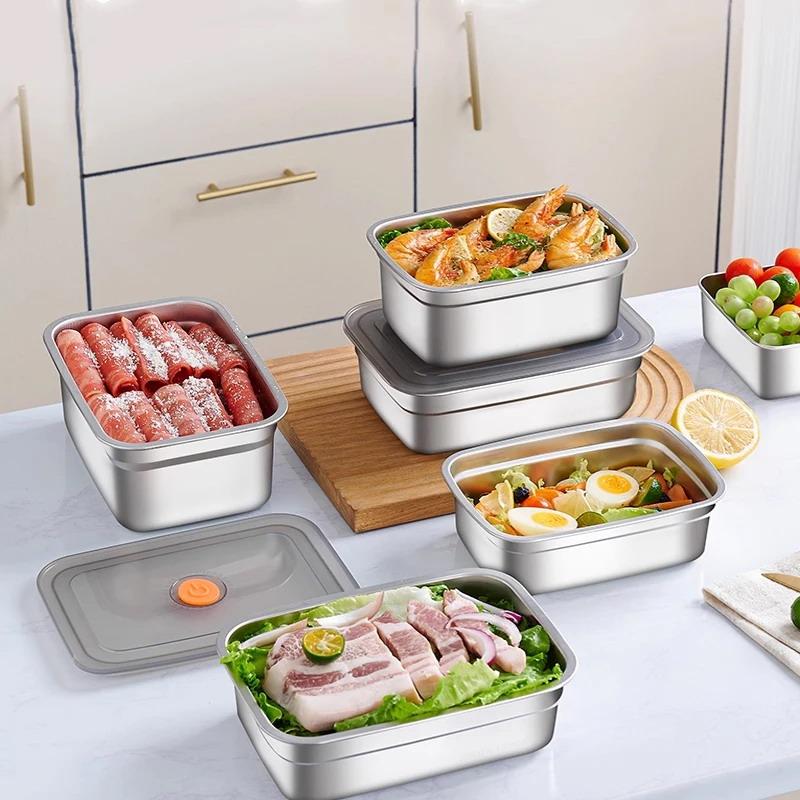 Kotak Makan Tahan Karat Berseg - Food Storage Freezer Containers ulasan dan harga