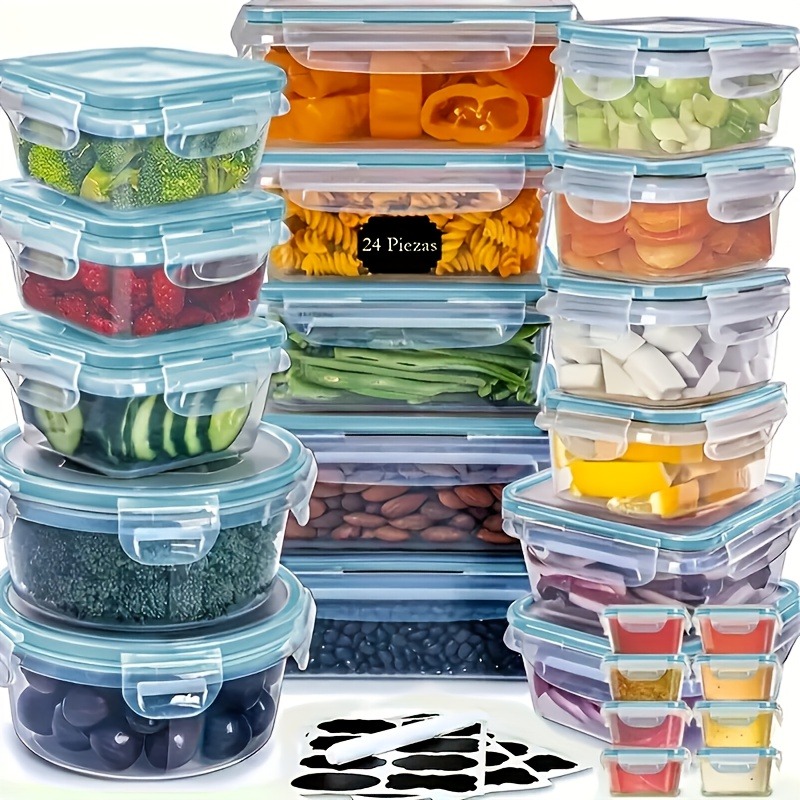 48PCS Set Wadah Penyimpanan Ma - Food Storage Equipment ulasan dan harga