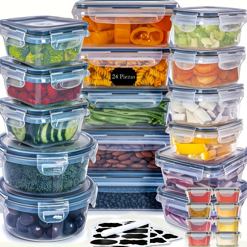 48PCS Set Wadah Penyimpanan Ma - Food Storage Equipment ulasan dan harga