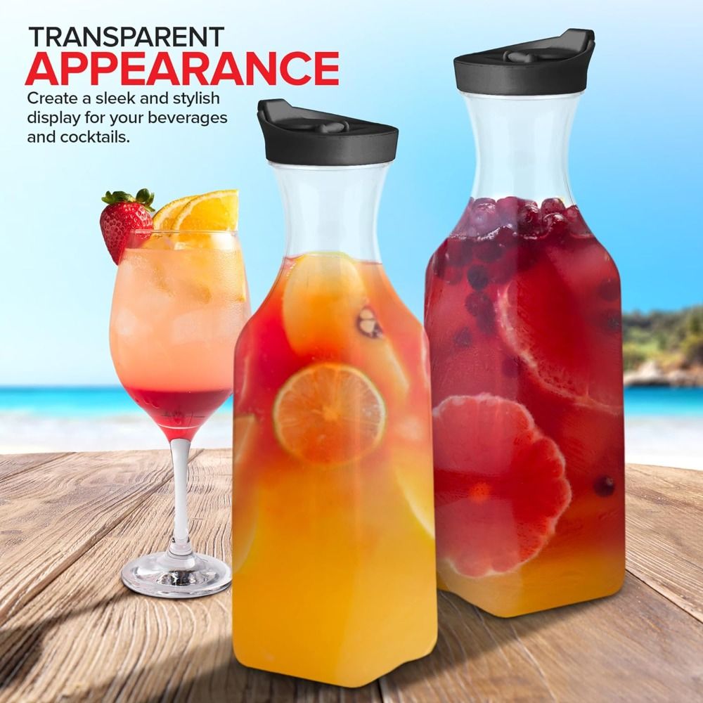 Teko Jus 32OZ 1000ML Sederhana - Food Storage Box Large ulasan dan harga