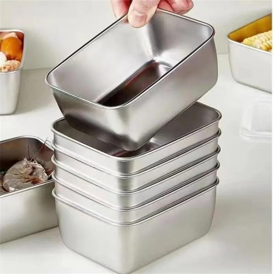 Kotak penyimpanan makanan Stai - Food Storage Metal Box ulasan dan harga
