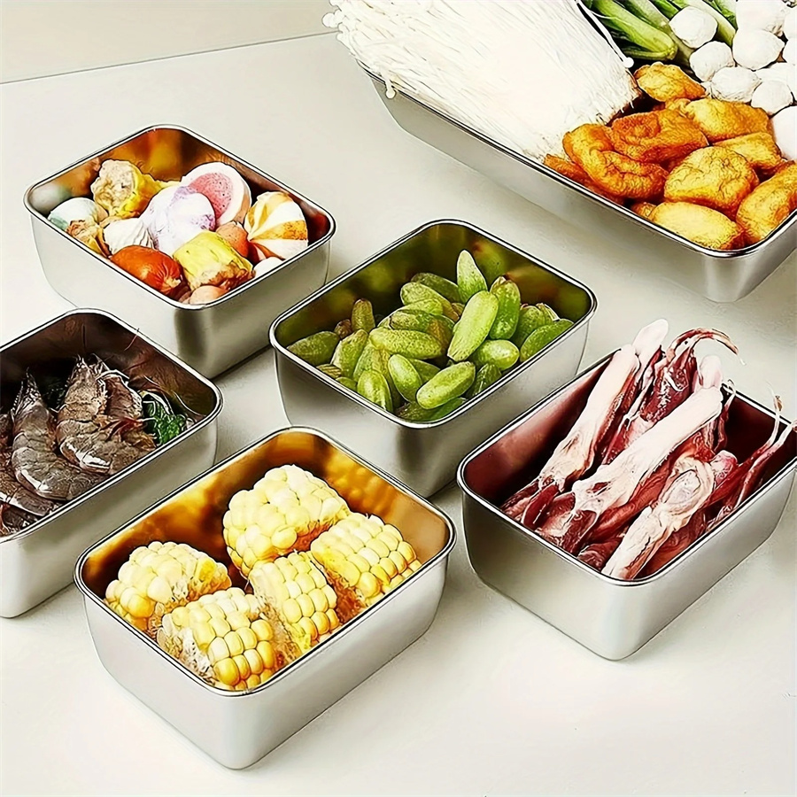 Kotak penyimpanan makanan Stai - Food Storage Metal Box ulasan dan harga