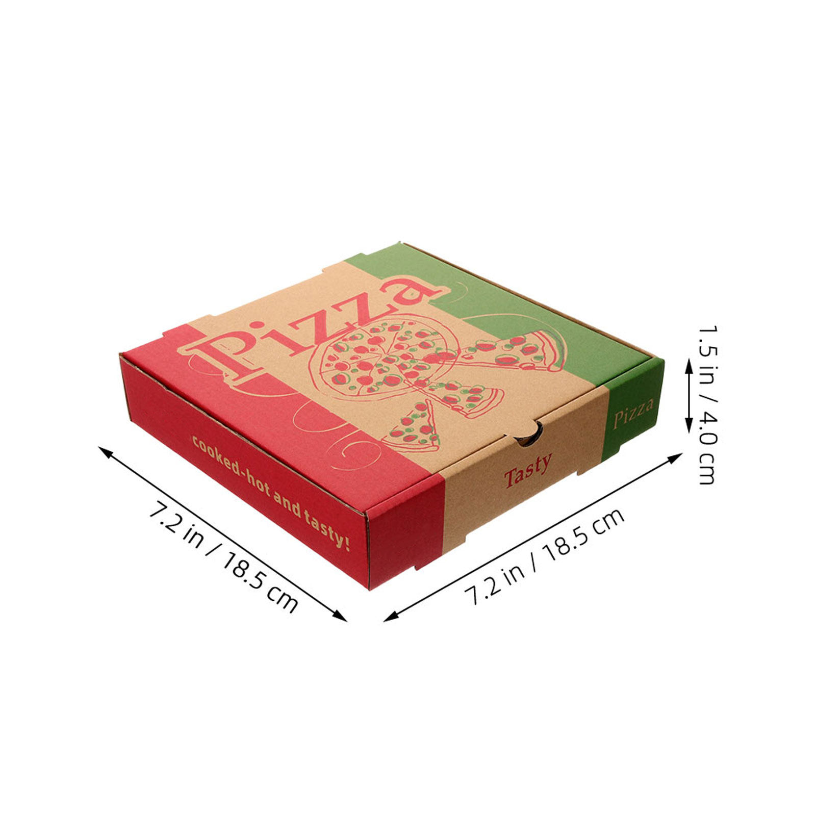 10 Buah Kertas Pembungkus Pizz - Food Storage Boxes ulasan dan harga