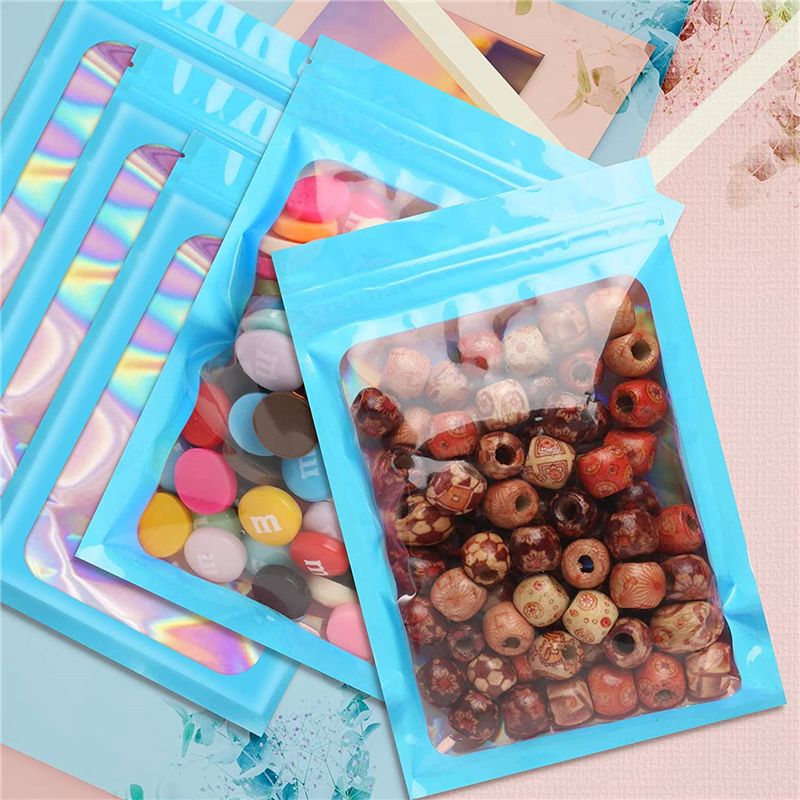 ABWZ-300Pcs Tas Holografik yan - Food Storage Mylar Bags ulasan dan harga